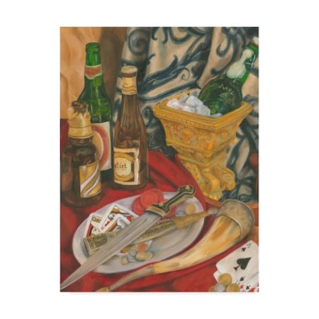 Jennifer Goldberger 'Beer Indulgences Ii' Canvas Art,14x19